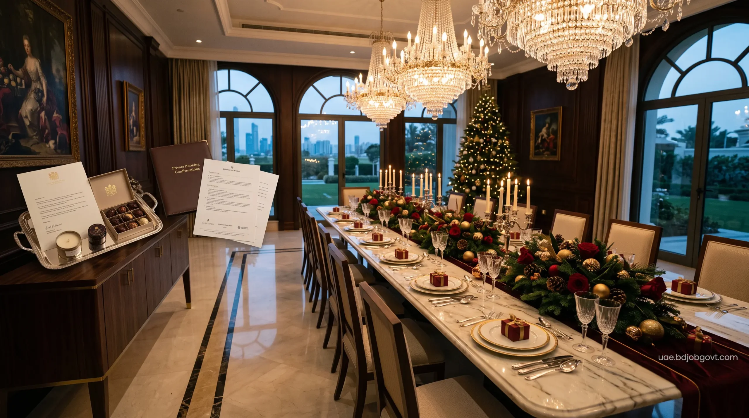 Premium OTA reservation and luxury festive dining in Abu Dhabi.