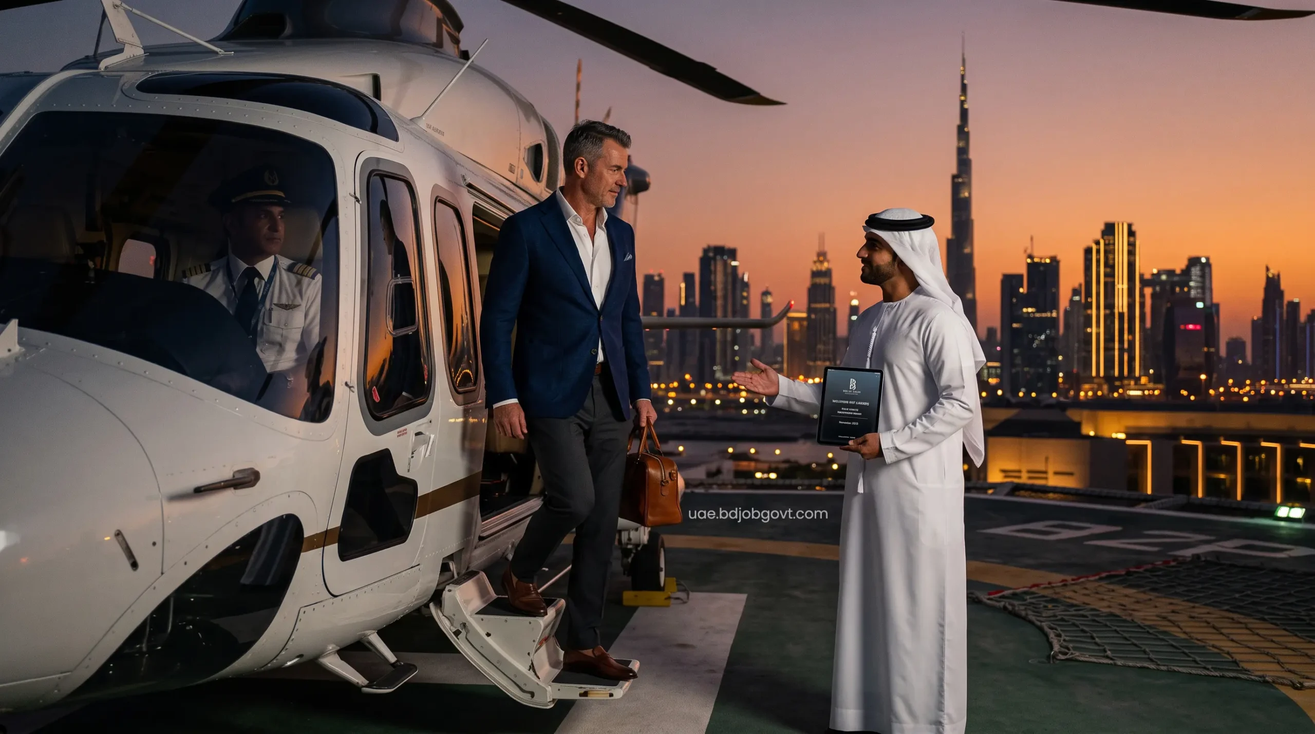 Reserve luxury helicopter shuttle and VIP concierge services.