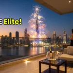 Dubai NYE 2026 hotel booking for premium 7-star suite with Burj Khalifa view.