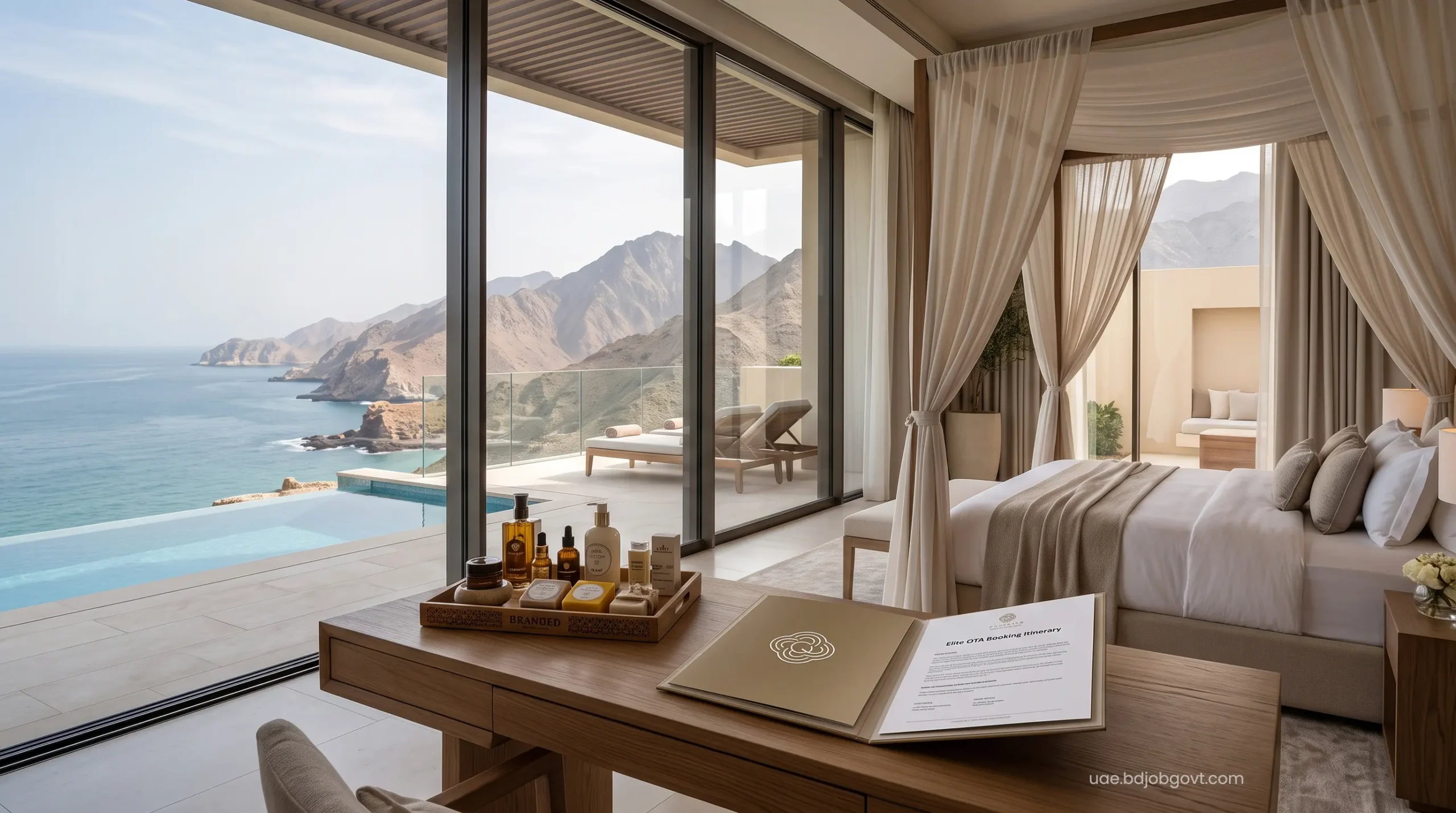 Luxury spa suite reservation and premium OTA holistic package.