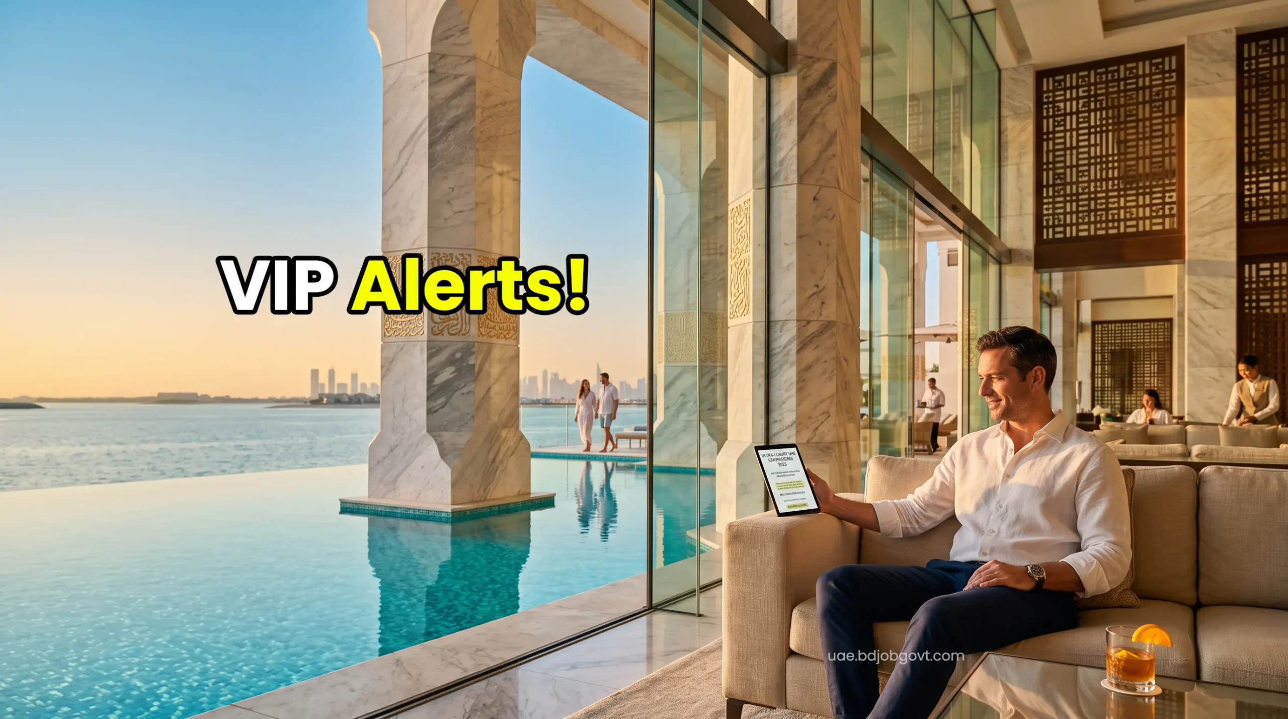 UAE luxury resort December availability for last minute VIP suite reservation.