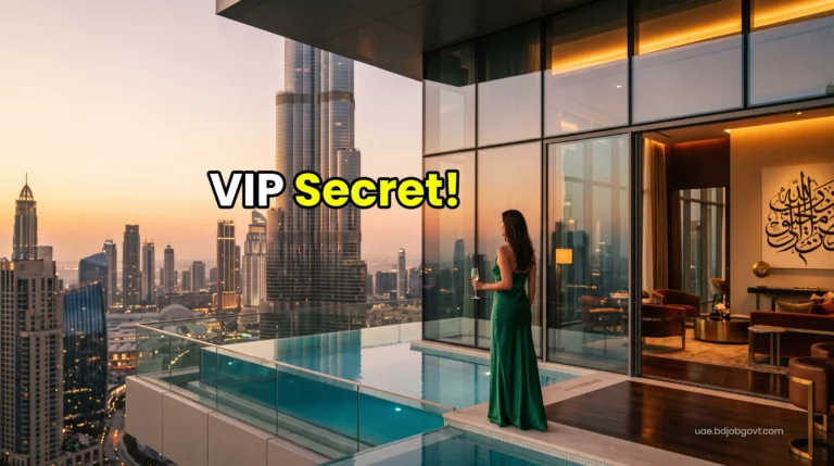 UAE luxury staycation booking 2026 for premium 7-star hotel suite.