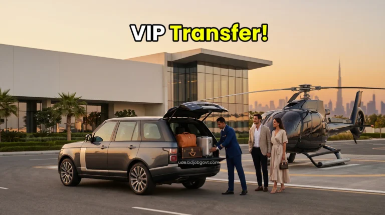 UAE premium hotel transfer booking for elite 5-star resort logistics.